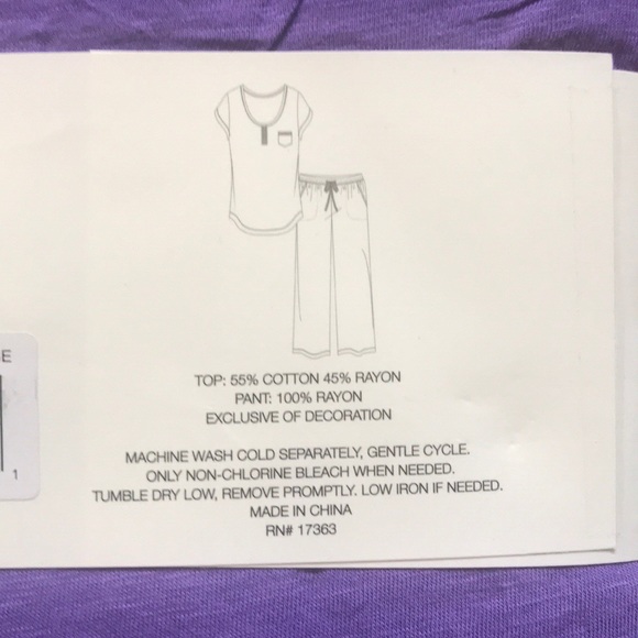 Ellen Tracy Pajama Set XXL - Picture 4 of 4